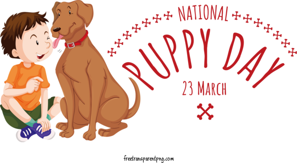 Free National Puppy Day National Puppy Day Puppy Day Dog Day For Puppy Day Clipart Transparent Background
