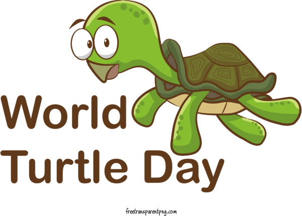 Free World Turtle Day World Turtle Day Turtle Day Turtle For Happy World Turtle Day Clipart Transparent Background