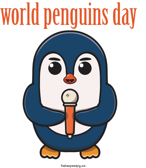 Free World Penguin Day World Penguin Day Penguin Day Penguin For Penguin Day Clipart Transparent Background