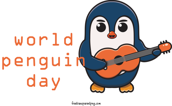 Free World Penguin Day World Penguin Day Penguin Day Penguin For Penguin Day Clipart Transparent Background