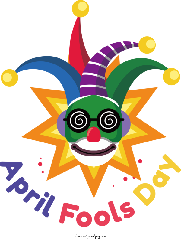 Free April Fool's Day April Fools Day Fools Day For Fool's Day Clipart Transparent Background