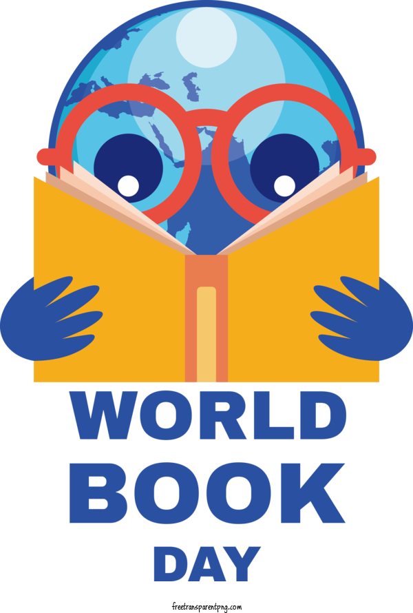 Free World Book Day World Book Day Book Day Book For Book Day Clipart Transparent Background