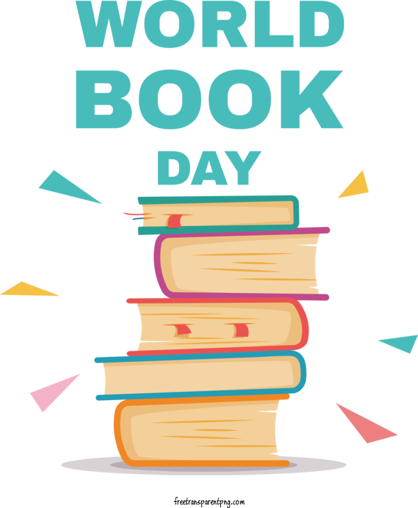 Free World Book Day World Book Day Book Day Book For Book Day Clipart Transparent Background