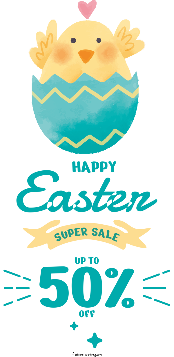 Free Happy Easter Happy Easter Easter Super Sale For Easter Super Sale Clipart Transparent Background