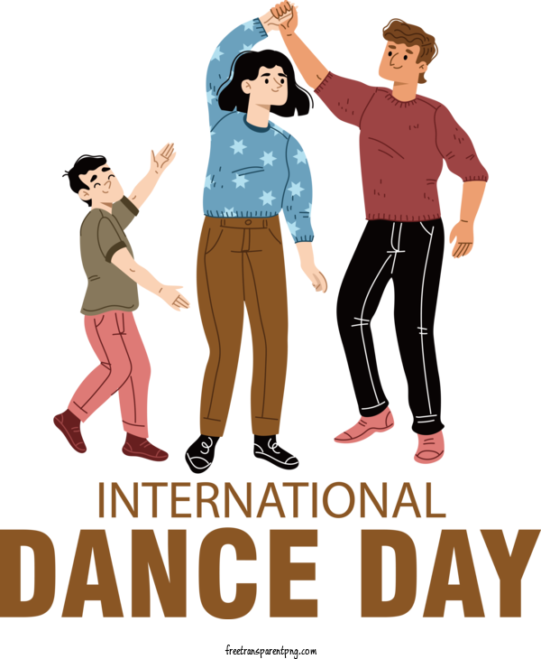 Free Dance Day International Dance Day Dance Day Dance For International Dance Day Clipart Transparent Background