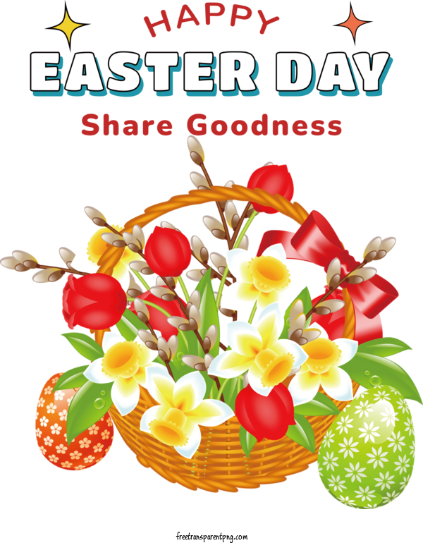 Free Happy Easter Day Happy Easter Day Share Godness For Share Godness Clipart Transparent Background