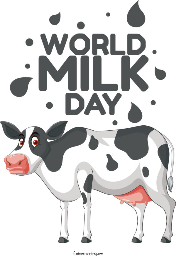 Free World Milk Day World Milk Day Milk Day For Milk Day Clipart Transparent Background