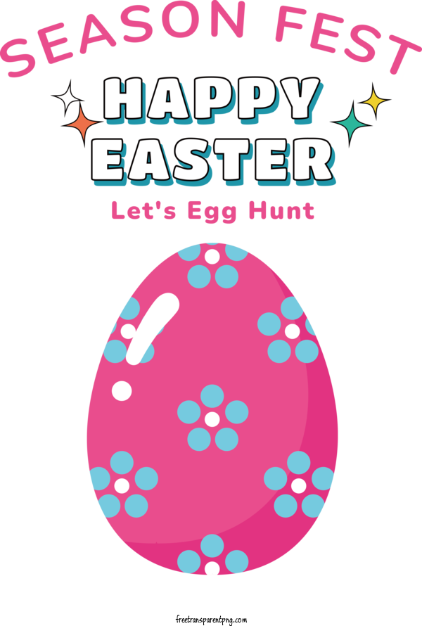Free Happy Easter Happy Easter Egg Hunt For Egg Hunt Clipart Transparent Background