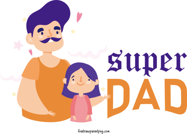 Free Super Dad Super Dad Fathers Day For Fathers Day Clipart Transparent Background