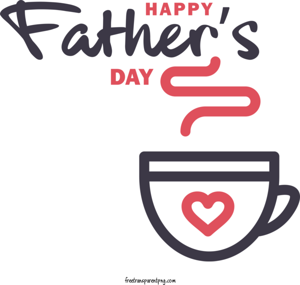 Free Father's Day Father's Day For Happy Father's Day Clipart Transparent Background