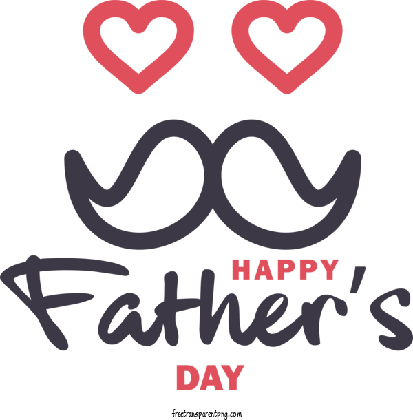 Free Father's Day Father's Day For Happy Father's Day Clipart Transparent Background
