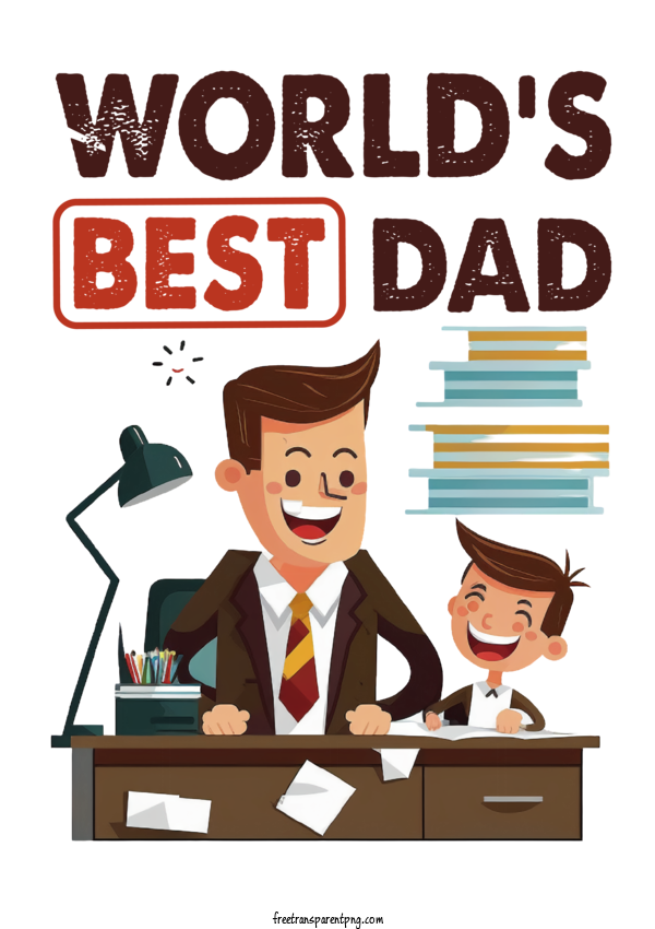 Free Holidays Best Dad Fathers Day For Fathers Day Clipart Transparent Background