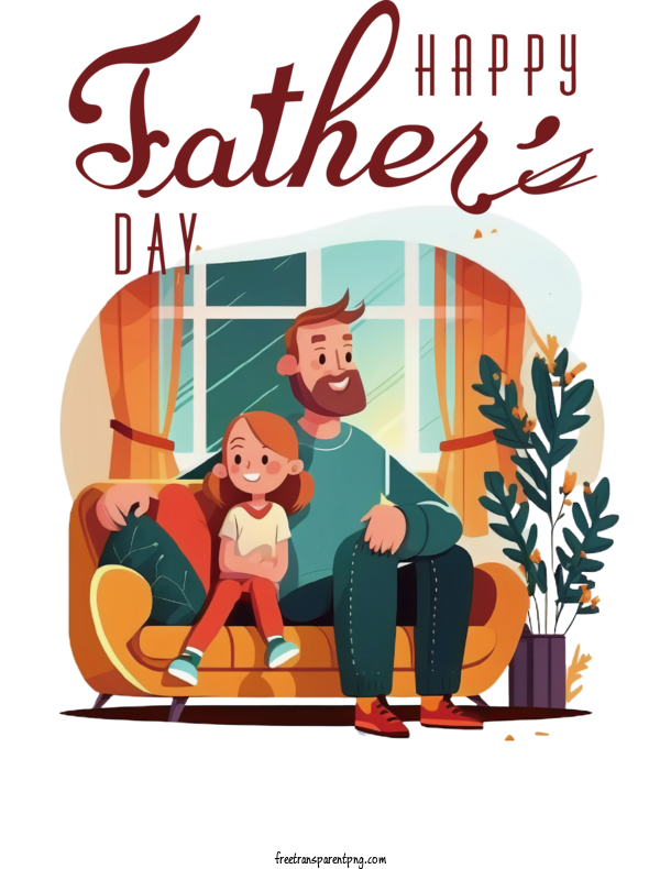 Free Holidays Fathers Day For Fathers Day Clipart Transparent Background