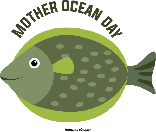 Free Mother Ocean Day Mother Ocean Day World Ocean Day For World Ocean Day Clipart Transparent Background