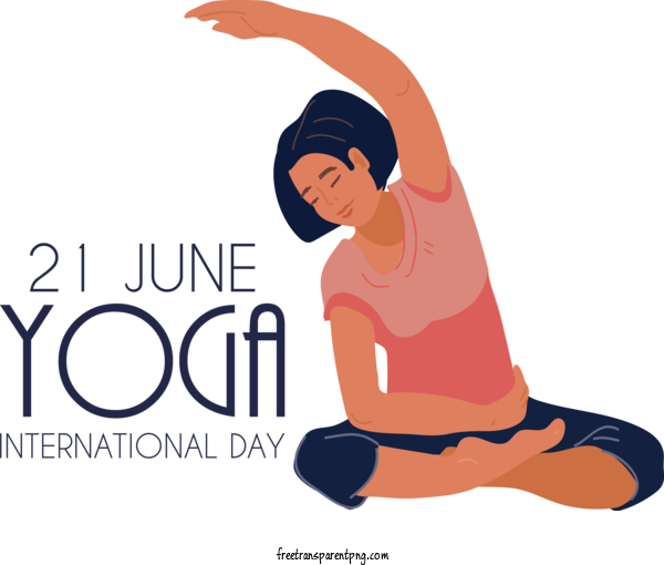Free International Day Of Yoga International Day Of Yoga Yoga Day For Yoga Day Clipart Transparent Background