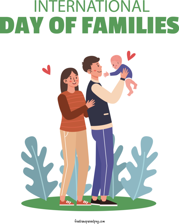 Free Family Day Family Day International Day Of Families For International Day Of Families Clipart Transparent Background