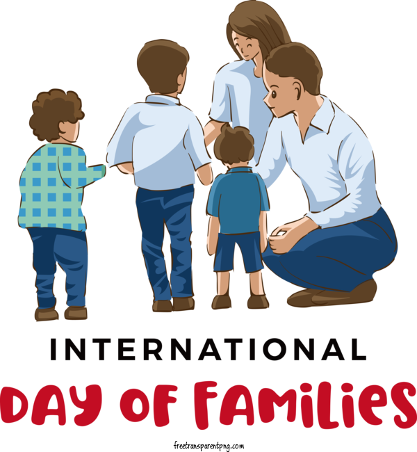 Free Family Day Family Day International Day Of Families For International Day Of Families Clipart Transparent Background