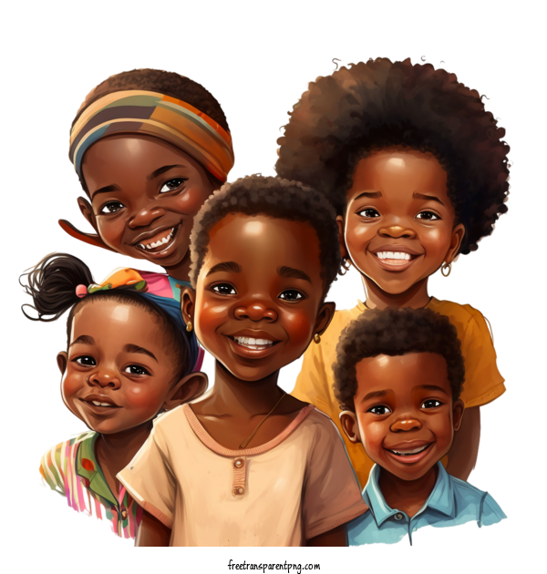 Free African Child International Day Of The African Child African Child African Children For International Day Of The African Child Clipart Transparent Background