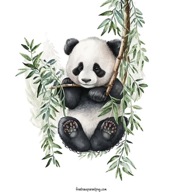Free Animals Panda Cute Panda Baby Panda For Panda Clipart Transparent Background