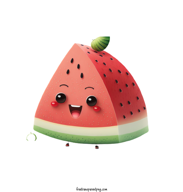 Free Food Watermelon Cute Watermelon Cartoon Watermelon For Watermelon Clipart Transparent Background