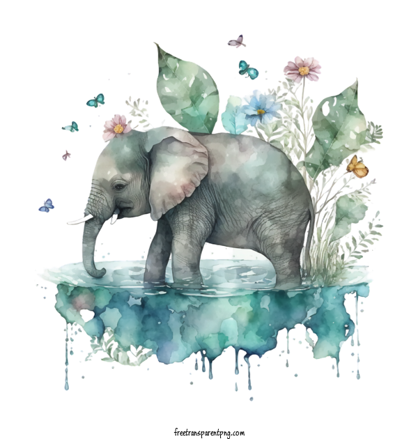 Free Animals Elephant For Elephant Clipart Transparent Background