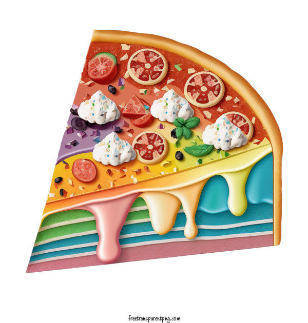 Free Food Pizza Pizza Slice Colors Of The 90s Pizza For Pizza Clipart Transparent Background