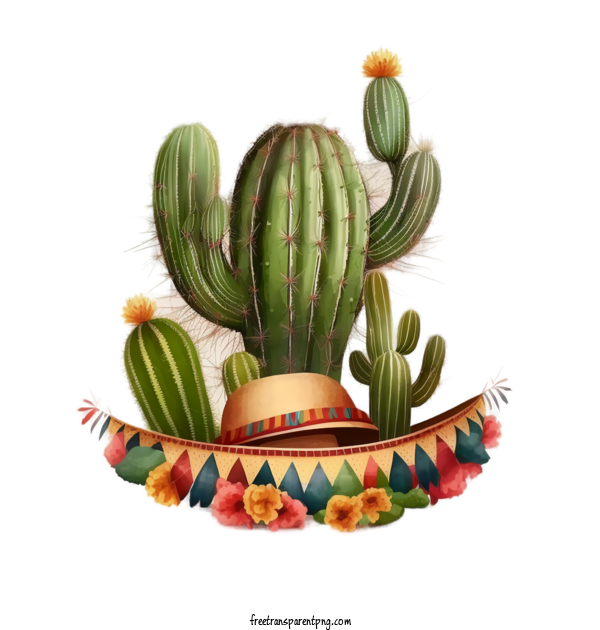 Free Holidays Cinco De Mayo Mexico Cactus For Cinco De Mayo Clipart Transparent Background
