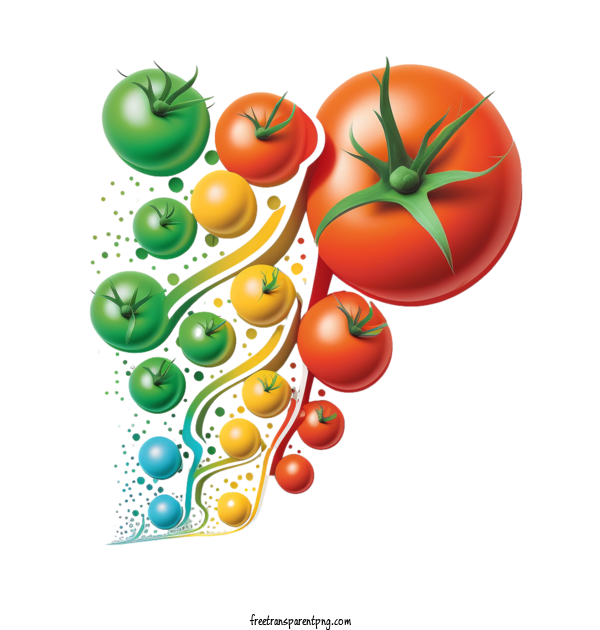 Free Food Tomato Vegetable Tomato Stem For Vegetable Clipart Transparent Background