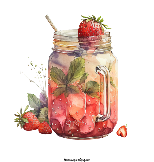 Free Food Strawberry For Fruit Clipart Transparent Background