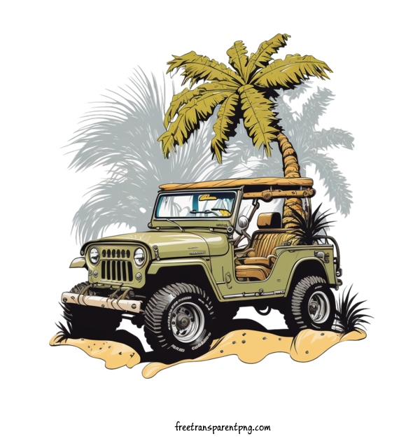 Free Transportation Jeep Vintage Jeep Retro Jeep For Jeep Clipart Transparent Background