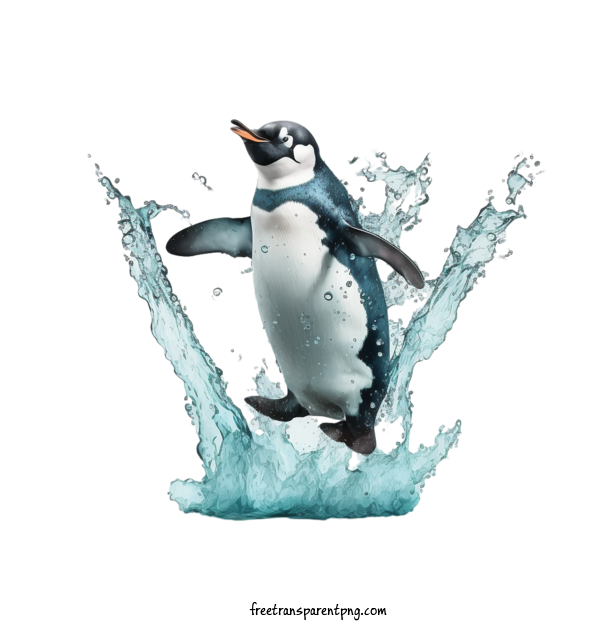 Free Animals Penguin Cute Penguin Jumping Penguin For Penguin Clipart Transparent Background