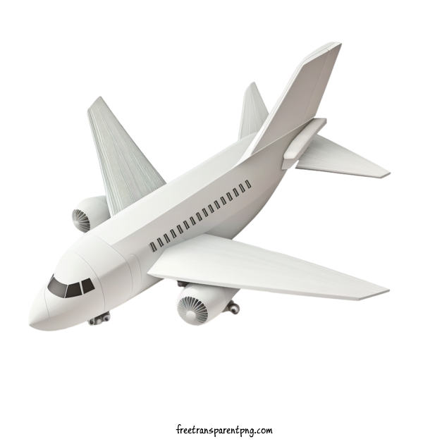 Free Transportation Airplane Airplane White For Airplane Clipart Transparent Background