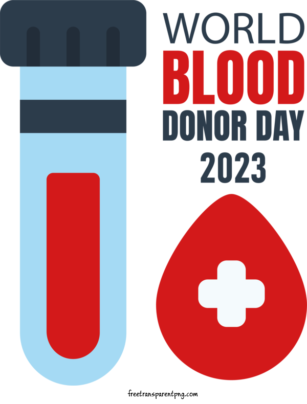 Free Holidays World Blood Donor Day Blood Donor Blood Donation For World Blood Donor Day Clipart Transparent Background