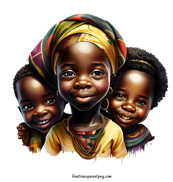 Free Holidays International Day Of The African Child For International Day Of The African Child Clipart Transparent Background