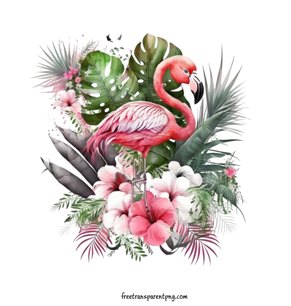 Free Animals Flamingo Flamingo Pink For Flamingo Clipart Transparent Background