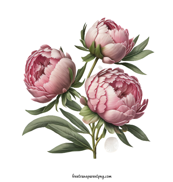 Free Flowers Peony Peony Flower For Peony Clipart Transparent Background