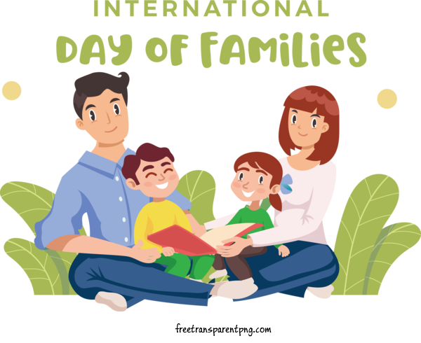 Free Holidays Family Day Family Love For Family Day Clipart Transparent Background