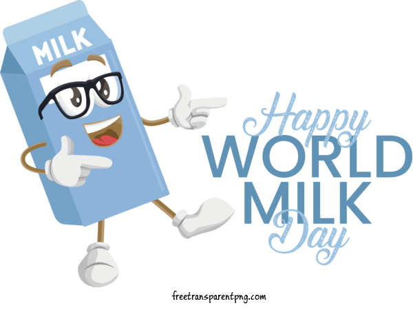 Free Holidays World Milk Day World Milk Day Happy Milk Day For World Milk Day Clipart Transparent Background