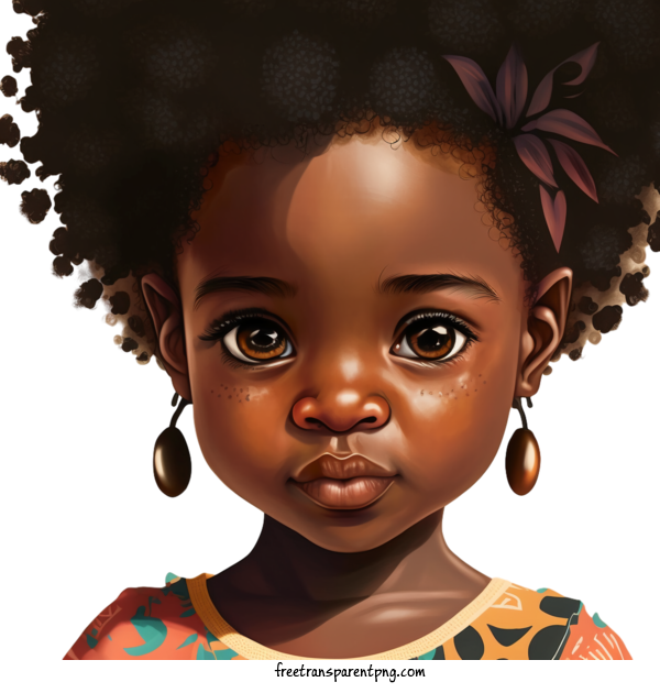 Free Holidays International Day Of The African Child African Child Black For International Day Of The African Child Clipart Transparent Background