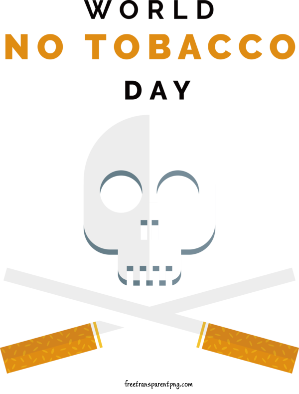 Free Holidays World No Tobacco Day No Tobacco No Tobacco Day For World No Tobacco Day Clipart Transparent Background