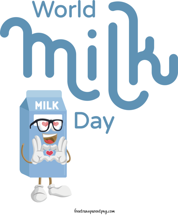 Free Holidays World Milk Day World Milk Day Milk For World Milk Day Clipart Transparent Background