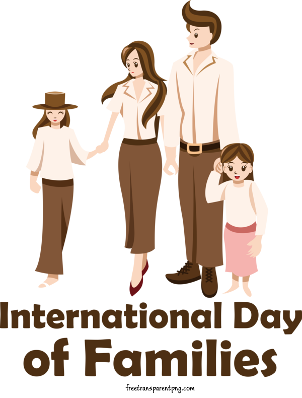 Free Holidays Family Day Family Happiness For Family Day Clipart Transparent Background