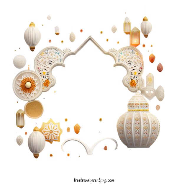 Free Holidays Eid Al Adha Arabian Decorations Islamic Architecture For Eid Al Adha Clipart Transparent Background