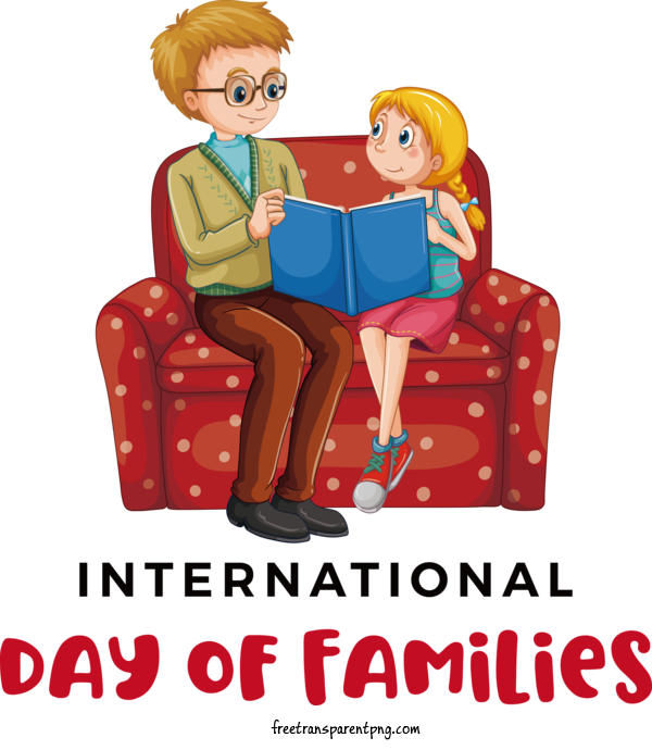 Free Holidays Family Day Family Parents For Family Day Clipart Transparent Background