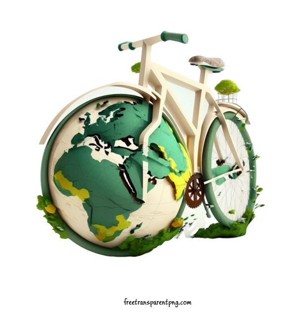 Free Holidays World Bicycle Day Bicycle Eco Friendly For World Bicycle Day Clipart Transparent Background