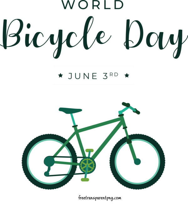 Free Holidays World Bicycle Day Bike Day Bicycle Day For World Bicycle Day Clipart Transparent Background