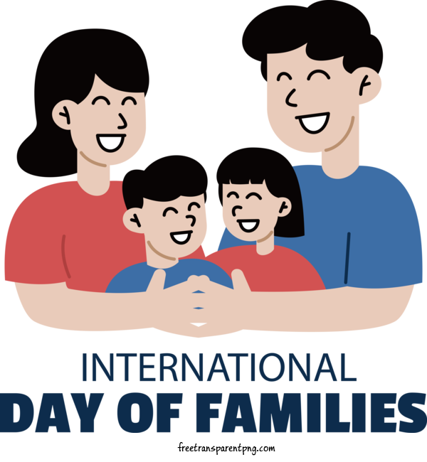 Free Holidays Family Day Family Celebration For Family Day Clipart Transparent Background