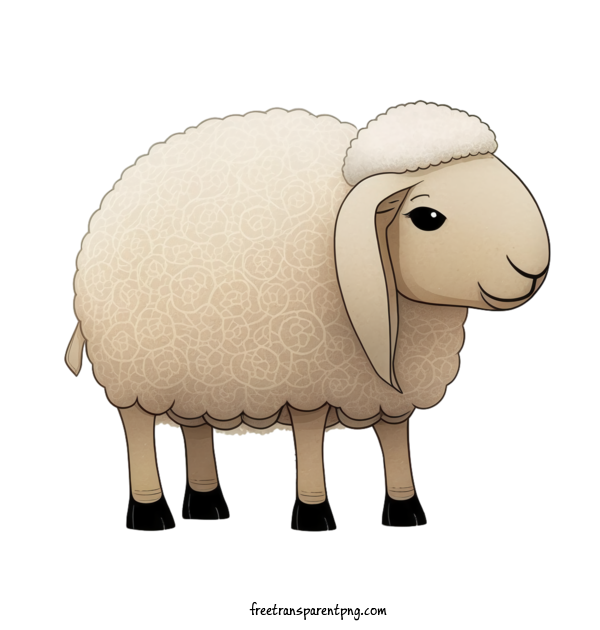 Free Holidays Eid Al Adha Sheep Wool For Eid Al Adha Clipart Transparent Background