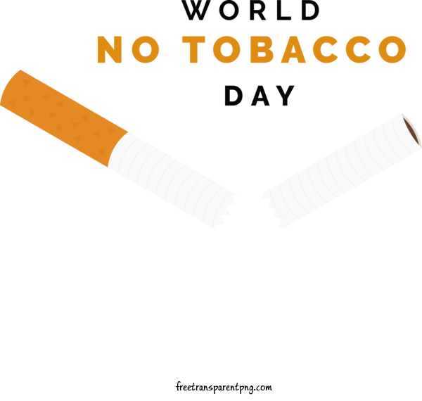 Free Holidays World No Tobacco Day No Tobacco World No Tobacco Day For World No Tobacco Day Clipart Transparent Background