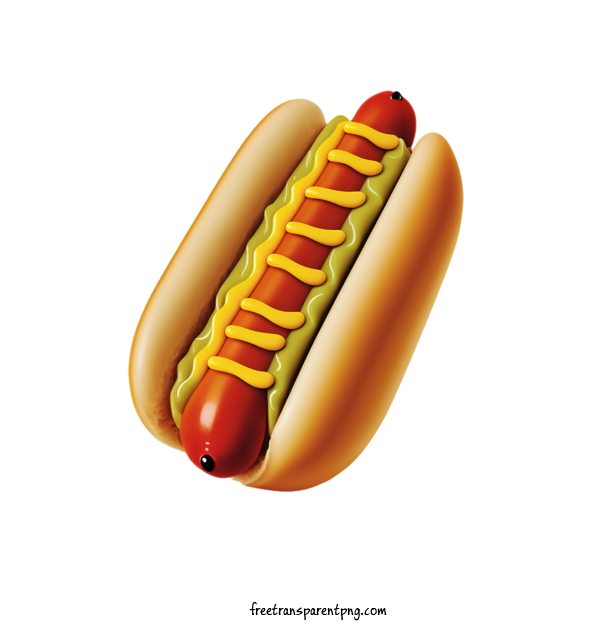 Free Holidays National Hot Dog Day Hot Dog Hot Dog For National Hot Dog Day Clipart Transparent Background